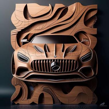 3D model Mercedes Benz AMG Vision Gran Turismo (STL)